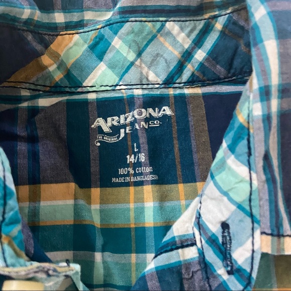 Arizona plaid button up - Picture 6 of 6